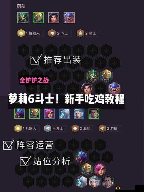 金铲铲之战：六斗士金克斯统治力解析，最强阵容搭配攻略