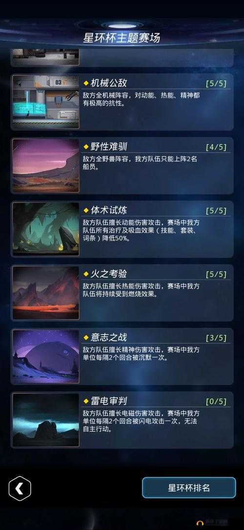 跨越星弧手游星环杯 5 层打法全攻略详解