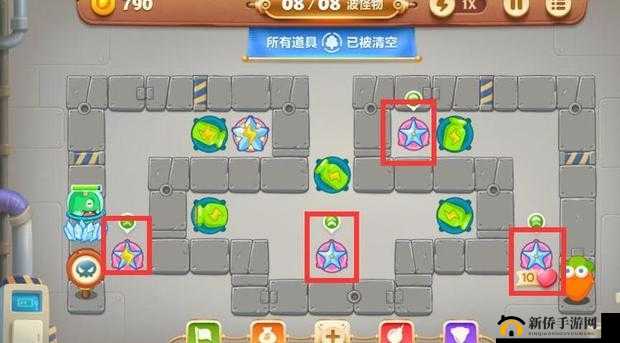 保卫萝卜3工厂关卡攻略：工厂第49关高招应对通关全解析