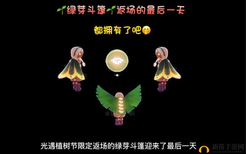 光遇绿芽斗篷发放时间揭秘：何时才能拥有这款限定装扮？