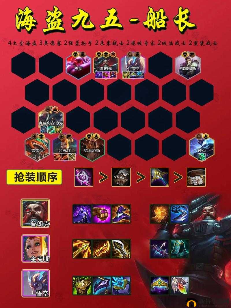 云顶之弈战术解析：爆破专家船长的制胜攻略