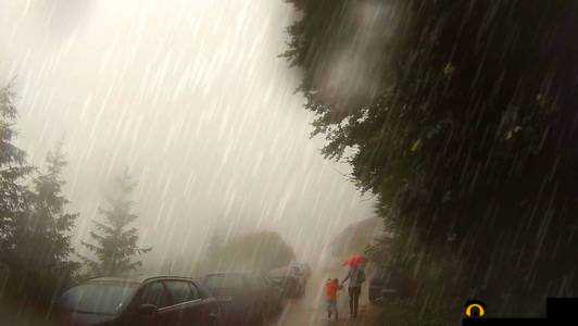JUL532 外勤突然下大雨：雨中的挑战