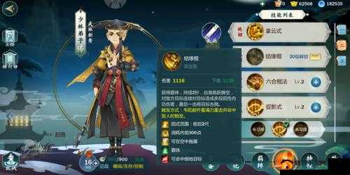 剑网 3 指尖江湖之少林技能全面解析与深度探讨