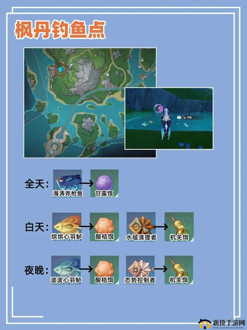 解锁原神枫丹隐藏钓鱼任务：寻找珍稀鱼种的全攻略