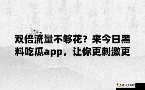 今日有料：黑料与吃瓜大揭秘