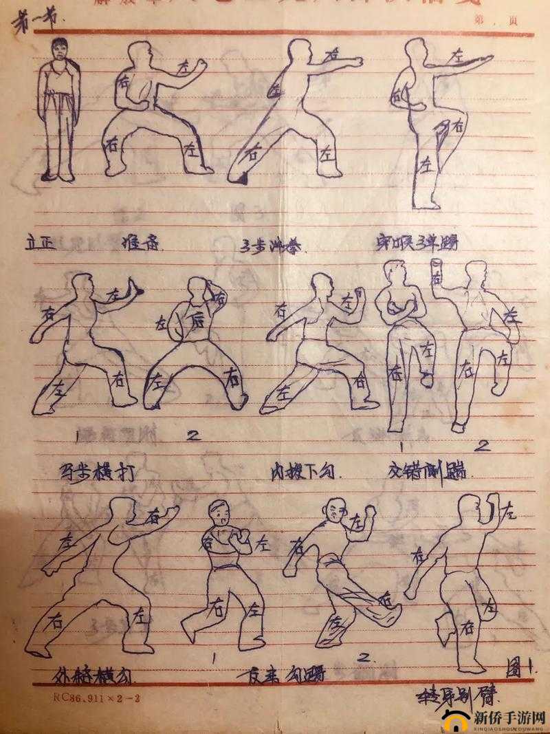 七十二招式图片：武林秘籍之精华