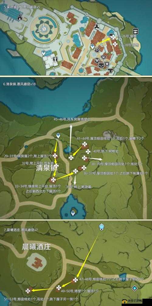 原神中蕈兽孢子何处多？采集位置详细解析