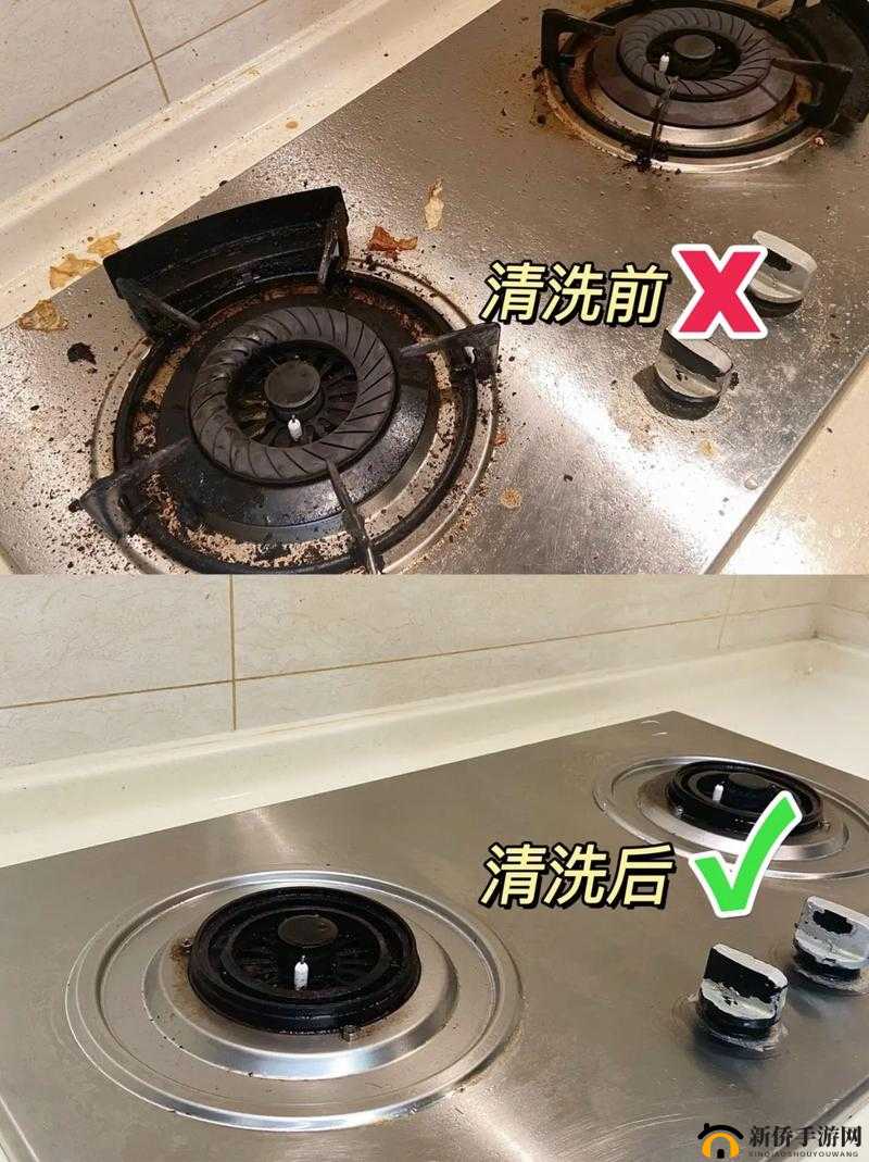 厨房要一次又一次地被清洁
