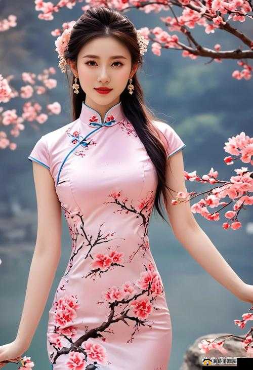 梁佳芯旗袍平面拍摄现场：优雅绽放的艺术之美