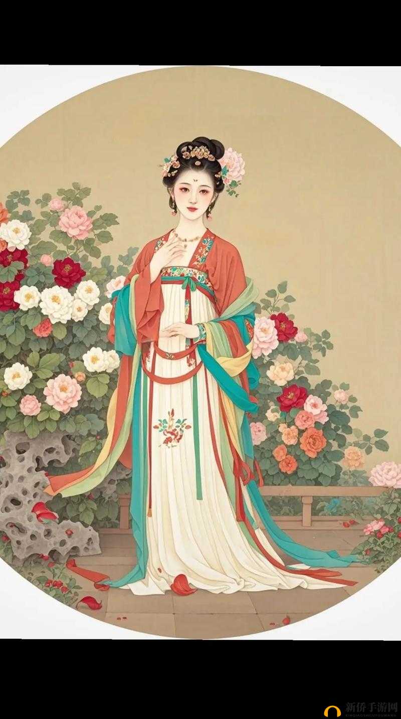 中国古代人物图：仕女图