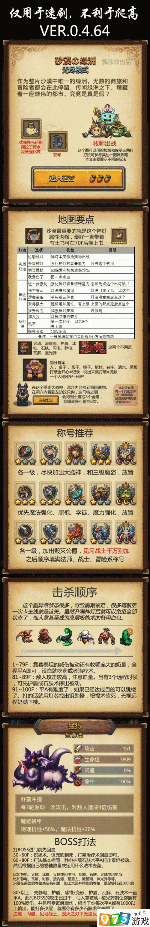 不思议迷宫沙漠绿洲高效速刷全攻略，揭秘顶尖阵容搭配与实战打法技巧