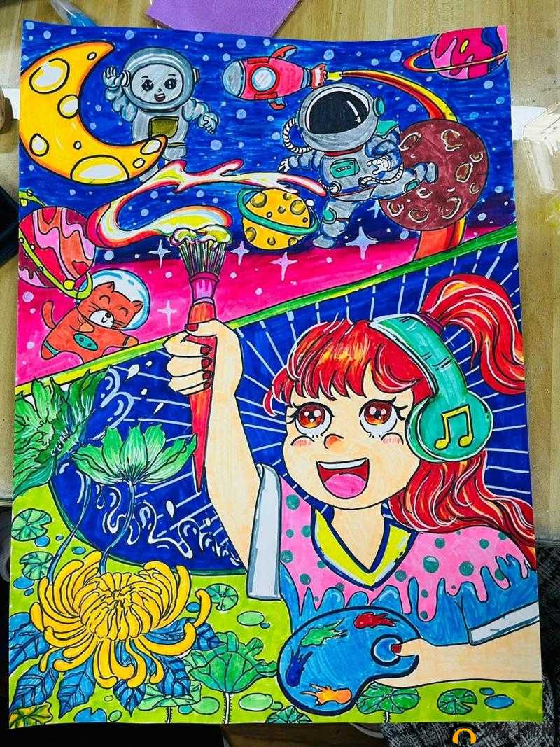 小小漫画家之绘画梦想的追逐之旅与成长故事