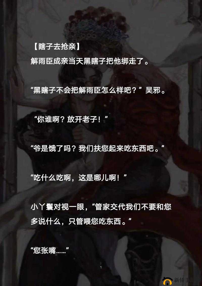 解雨臣把瞎子关起来后发生的一系列故事