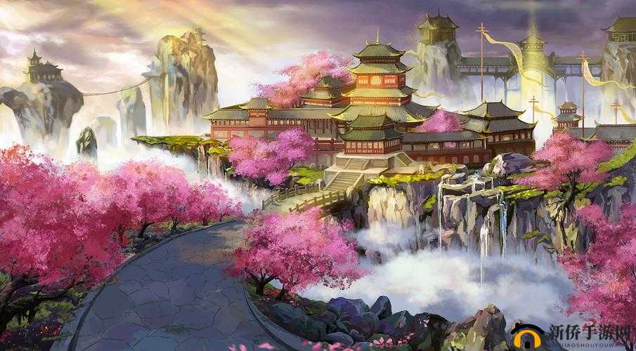 三生三世十里桃花游戏场景原画绝美发布，引领玩家穿越至梦幻仙境之旅