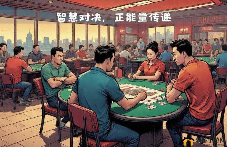 在牌桌上展开的智慧与策略的较量：打扑克的全过程