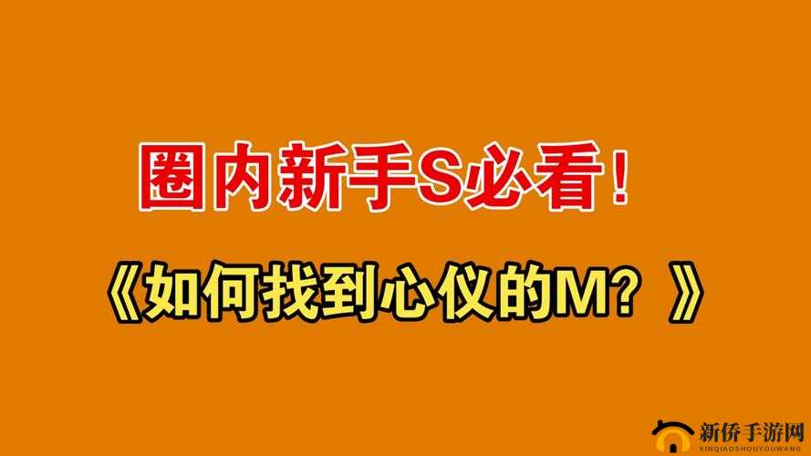 一个新手 S 如何调教 M：新手必备指南