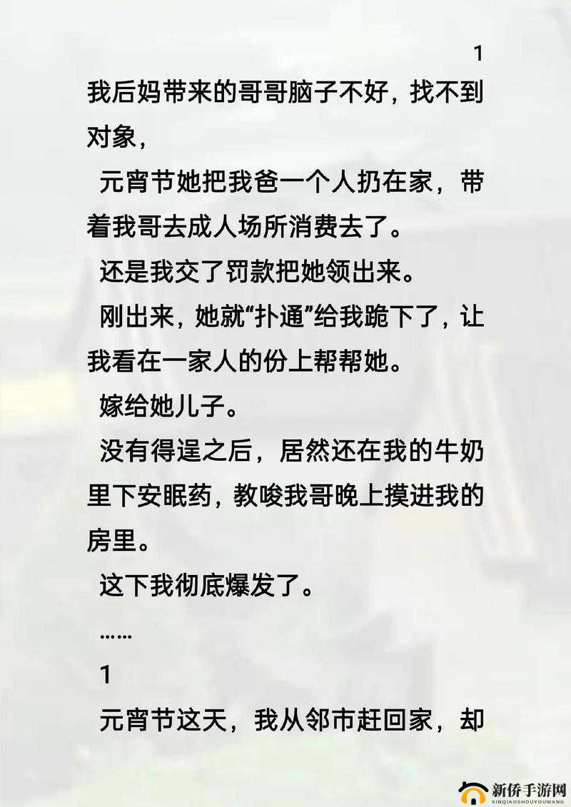 我的小后妈：她的独特存在与故事
