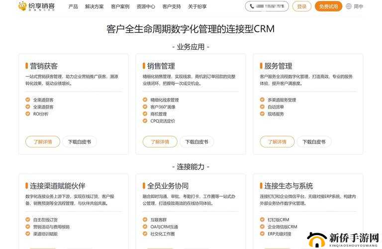 在线 CRM 系统助力企业提升客户管理效率与销售业绩
