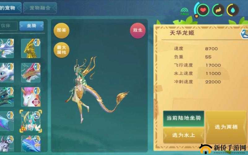 探索奇幻世界的无限速度与激情，深入剖析创造与魔法中的独特坐骑