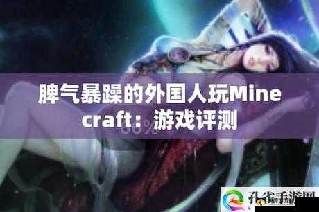 暴躁老外玩Minecraft中国：令人捧腹的游戏之旅