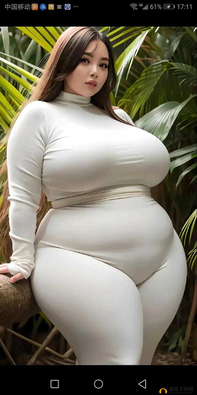 大码模特 BBW：肉肉的魅力与自信