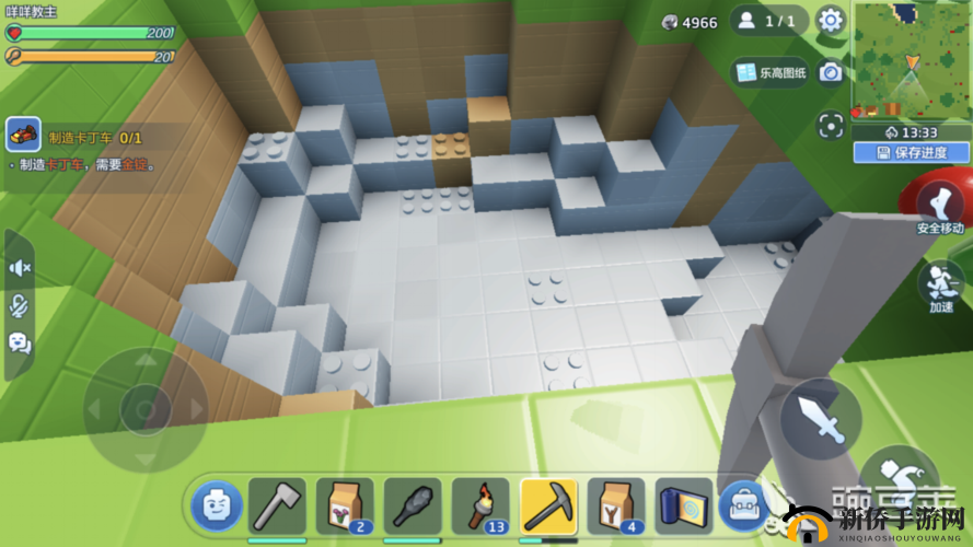 乐高无限中如何制作混凝土块？揭秘混凝土合成方法与技巧