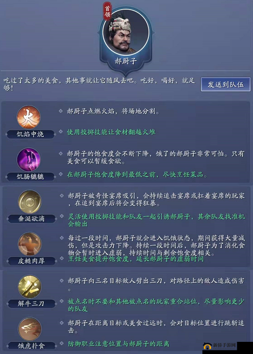 天刀手游郝厨子挑战难关如何破？剁肉郝厨子高效打法攻略揭秘