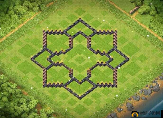 COC部落战9本如何打造无敌防两星阵？揭秘底层逻辑与操作映射！